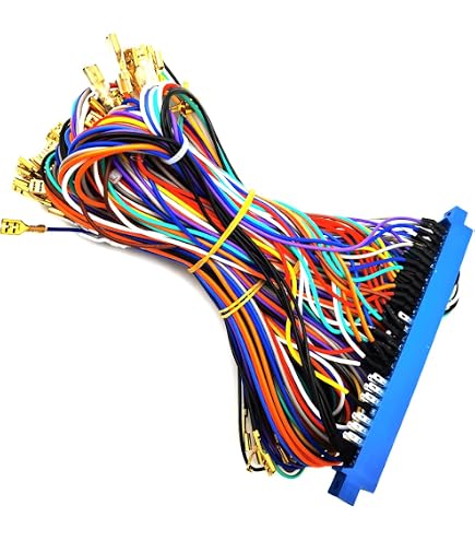 Amazon.co.jp: DEVMO 28ピン Jamma ハーネス キャビネット ワイヤー
